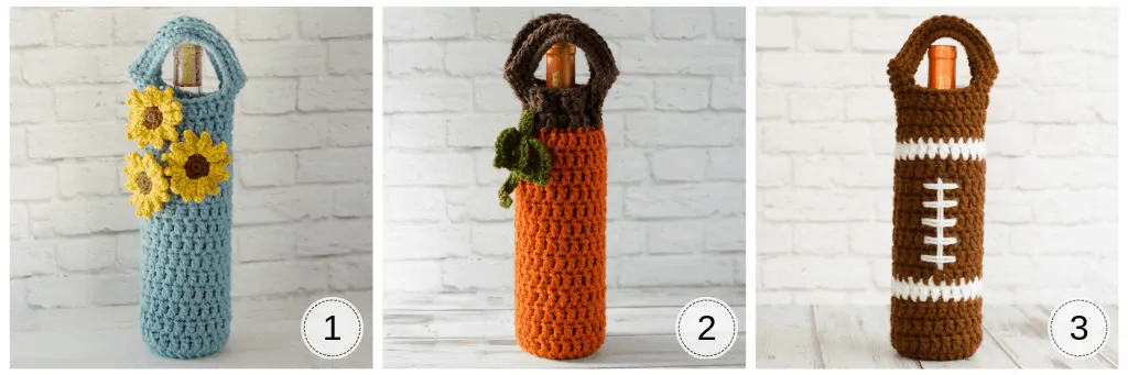 Crochet Wine Bottle Cover