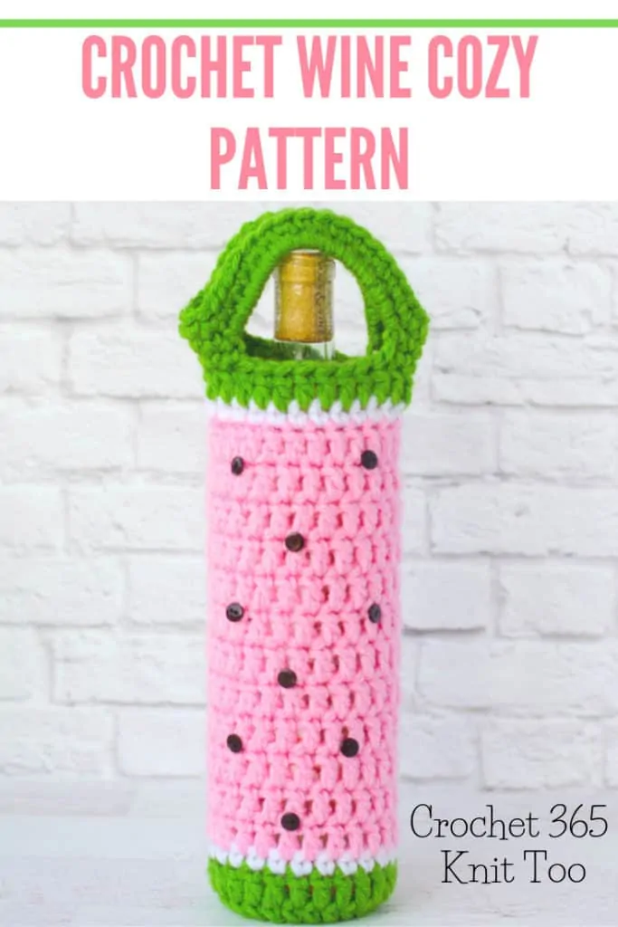 Crochet Wine Bottle Cover