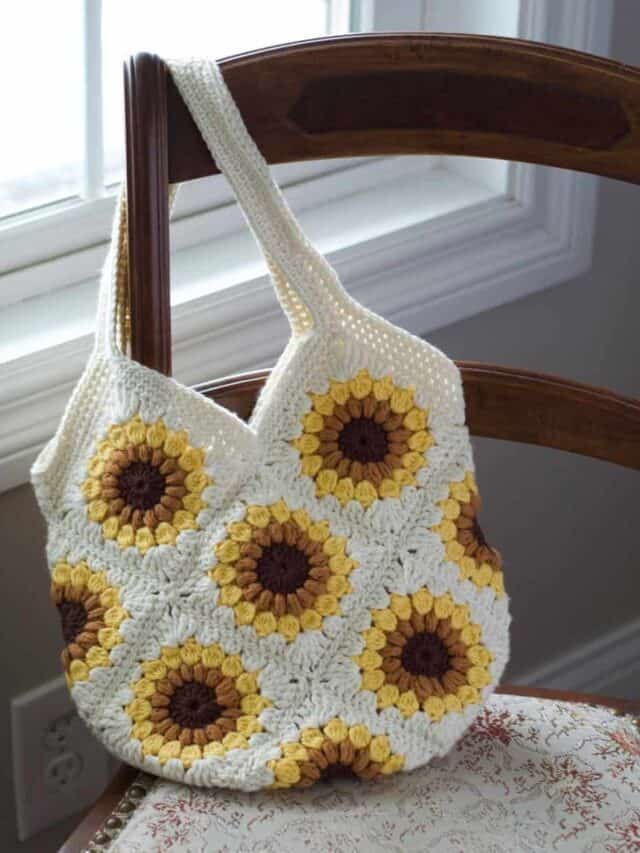 Sweet Summer Sunflower Bag