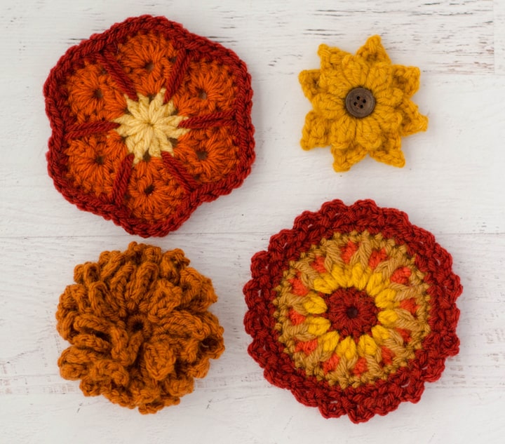 Crochet African Flower Granny Square (Free Pattern) - Annie Design Crochet