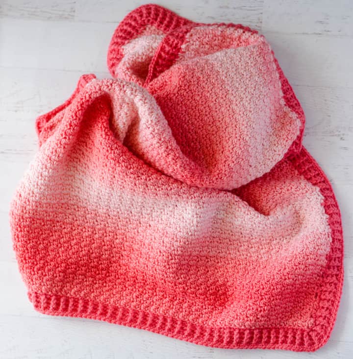 Strawberry Lemon Peel Baby Blanket