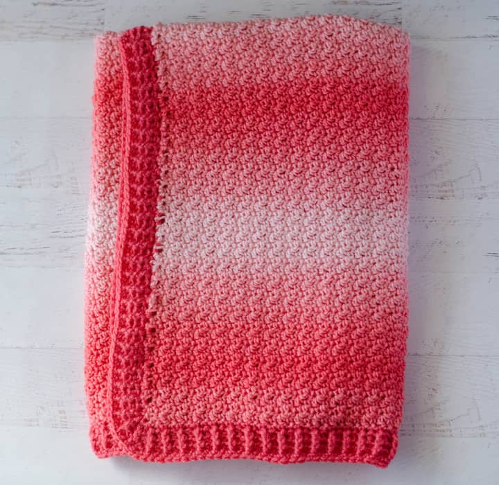 Strawberry Lemon Peel Baby Blanket