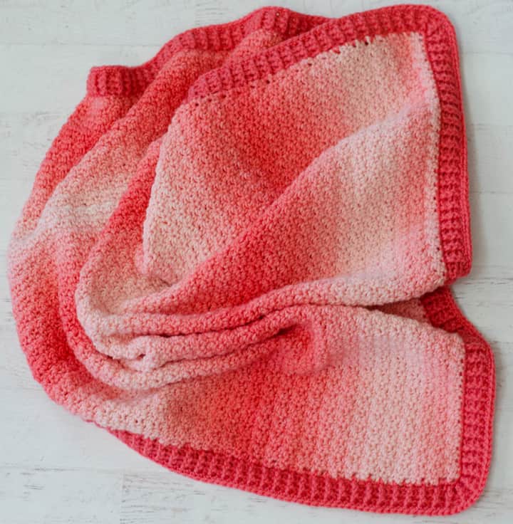 Strawberry Lemon Peel Baby Blanket