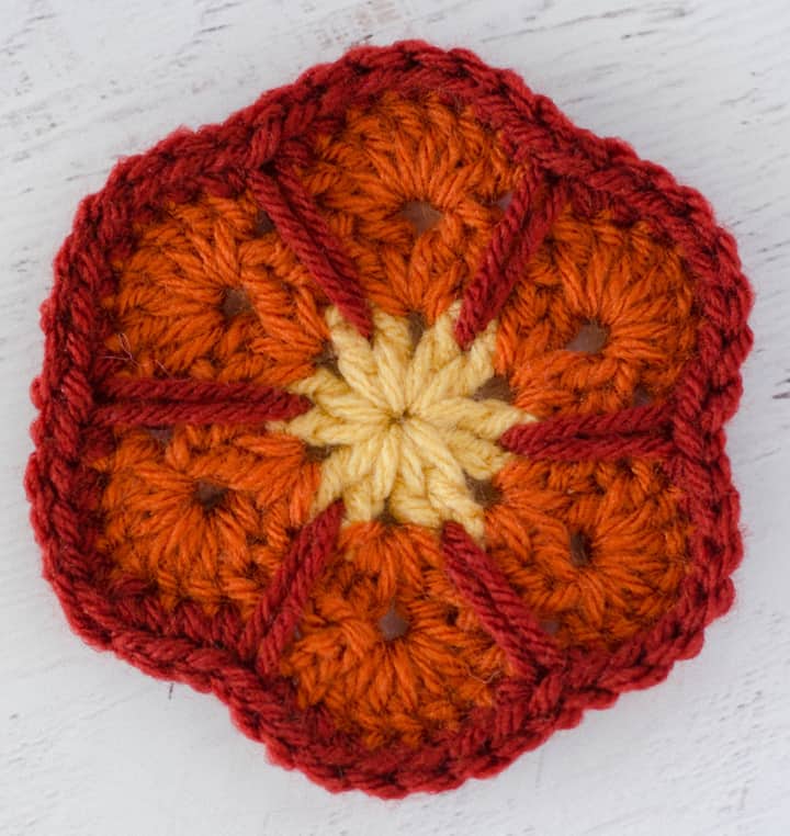 Crochet African Flower