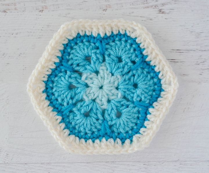 Crochet African Flower