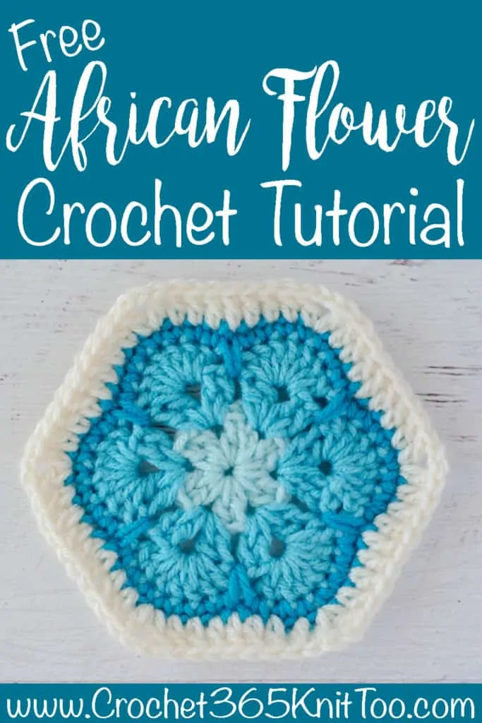 Crochet African Flower Granny Square (Free Pattern) - Annie Design Crochet