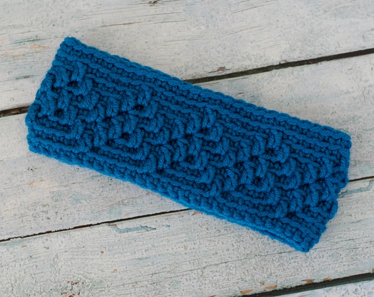 Michigan Mountain Crochet Ear Warmer