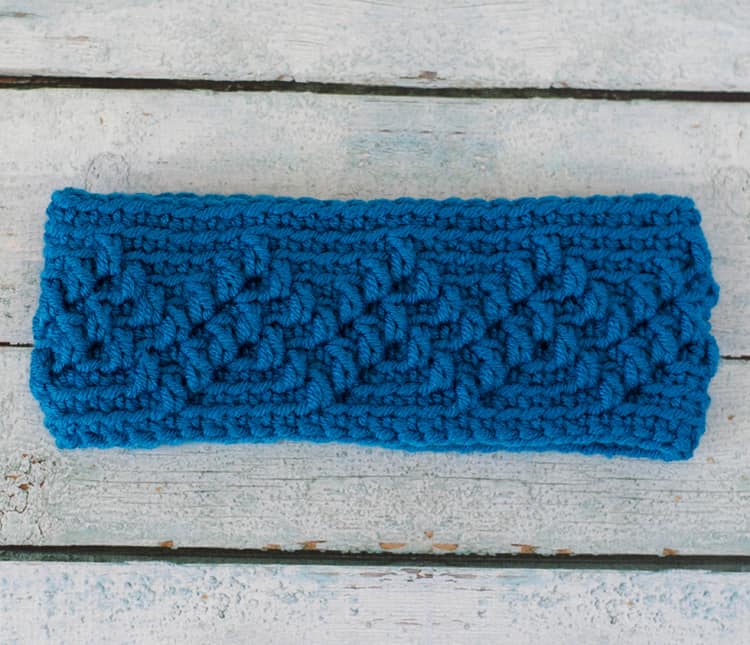 Michigan Mountain Crochet Ear Warmer