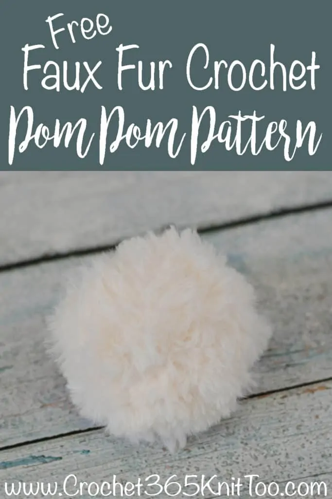 Faux Fur Pom Pom