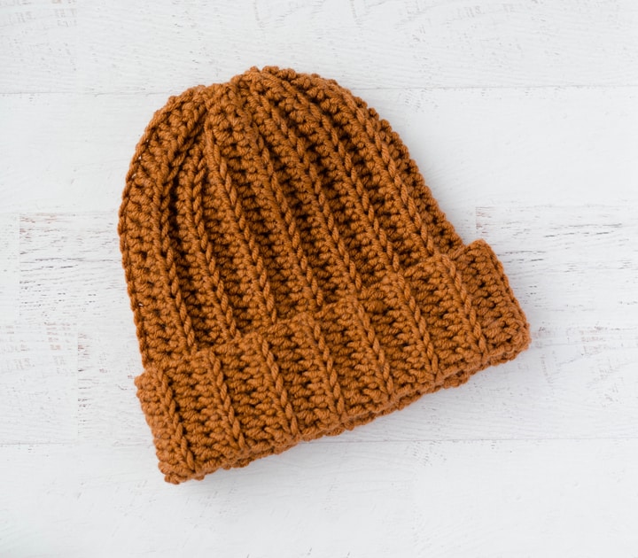 Ribbed Wonder: An Easy Crochet Hat - Crochet 365 Knit Too