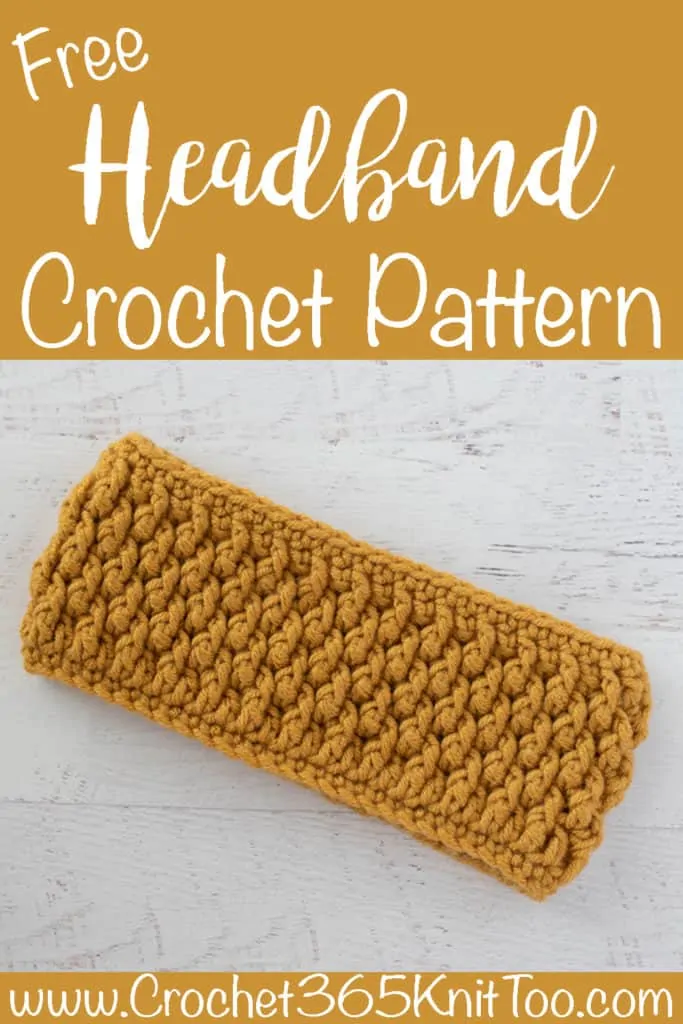 Alpine Crochet Headband