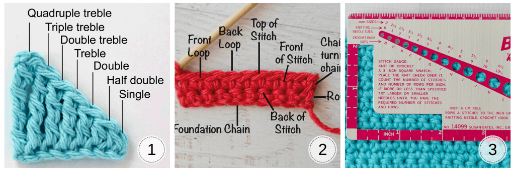 Yarn weights chart