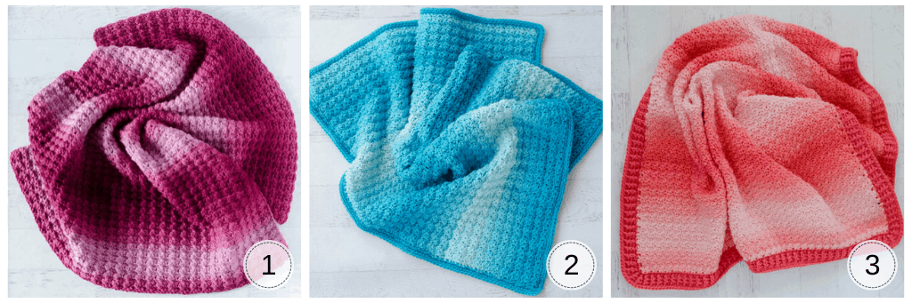 Tulip Stitch Crochet Baby Afghan