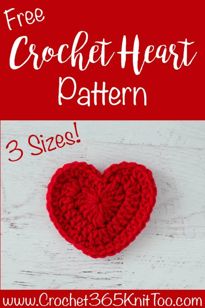 graphic of Crochet Heart Pattern