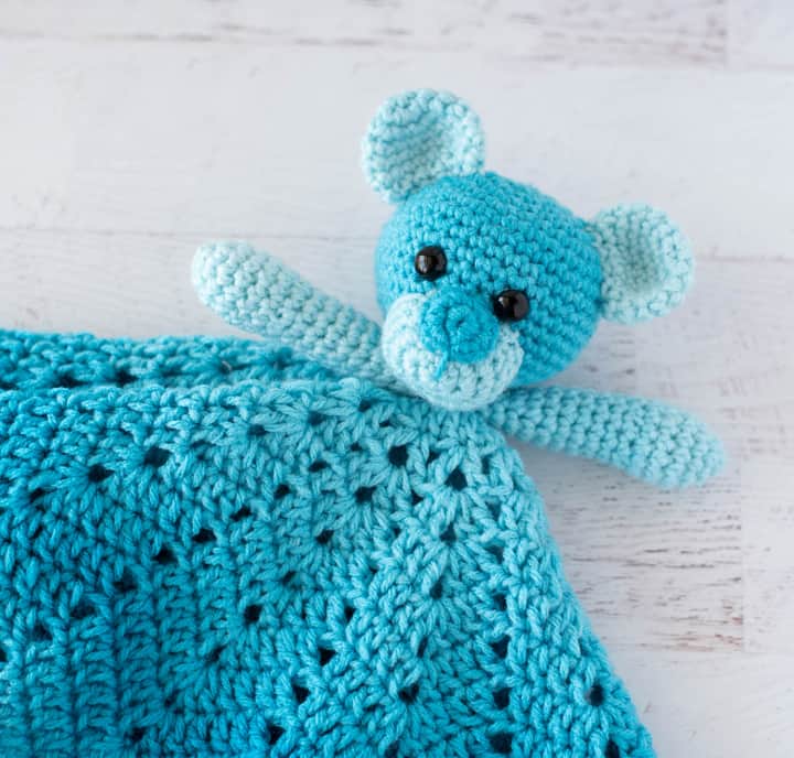 Blue Baboo: A Crochet Lovey Pattern