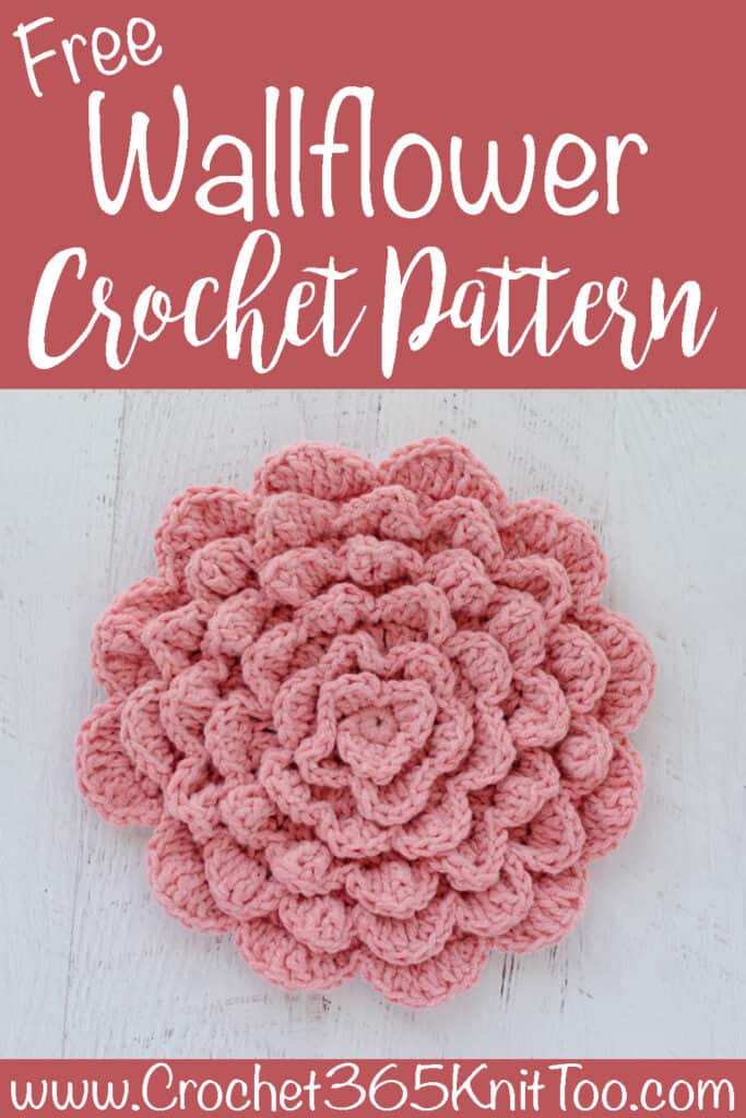 Crochet flower