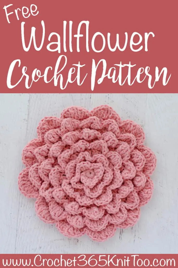 Crochet flower