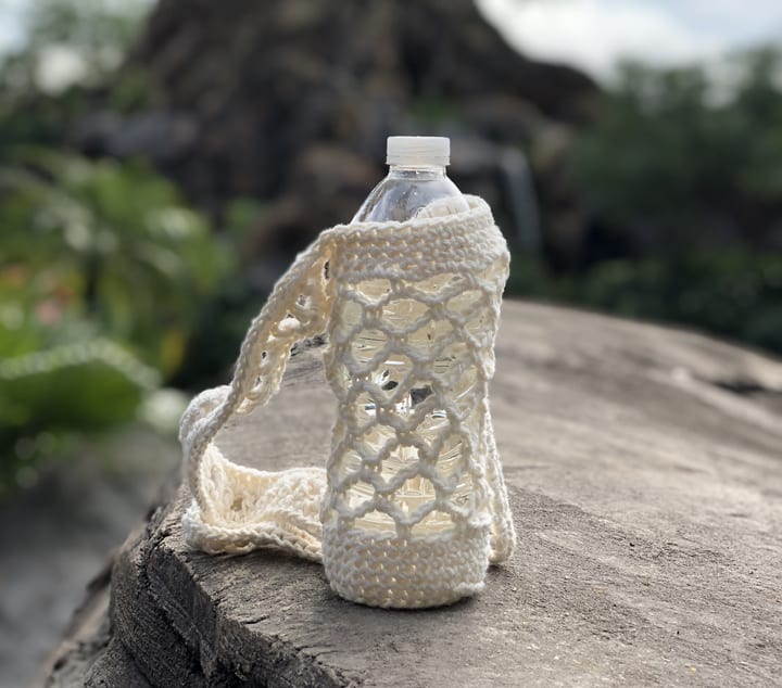 Crochet Water Bottle Holder - Crochet 365 Knit Too