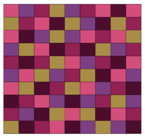 color grid for afghan square placement