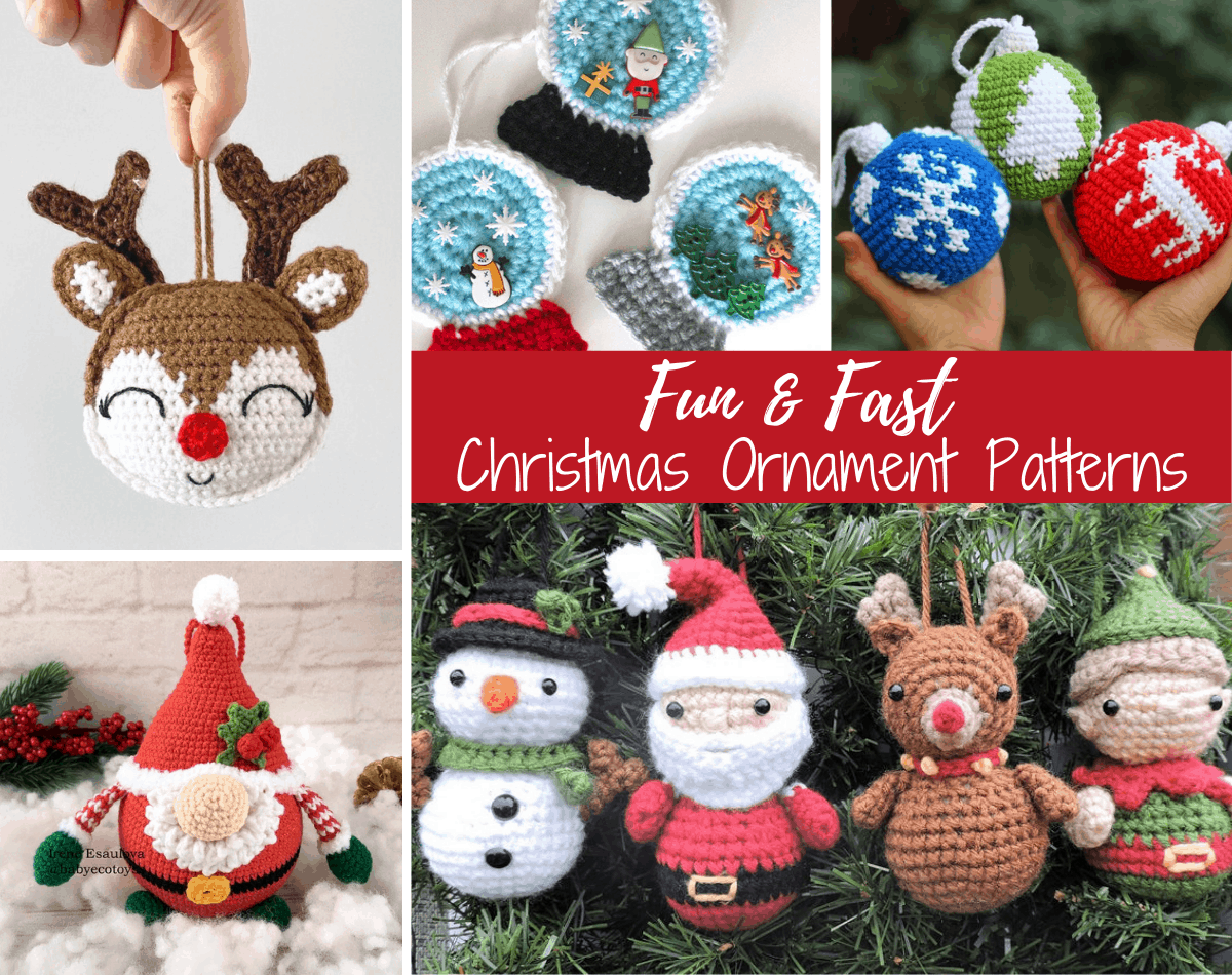 Crochet Christmas Ornaments to Dazzle Your Tree  Crochet 365 Knit Too