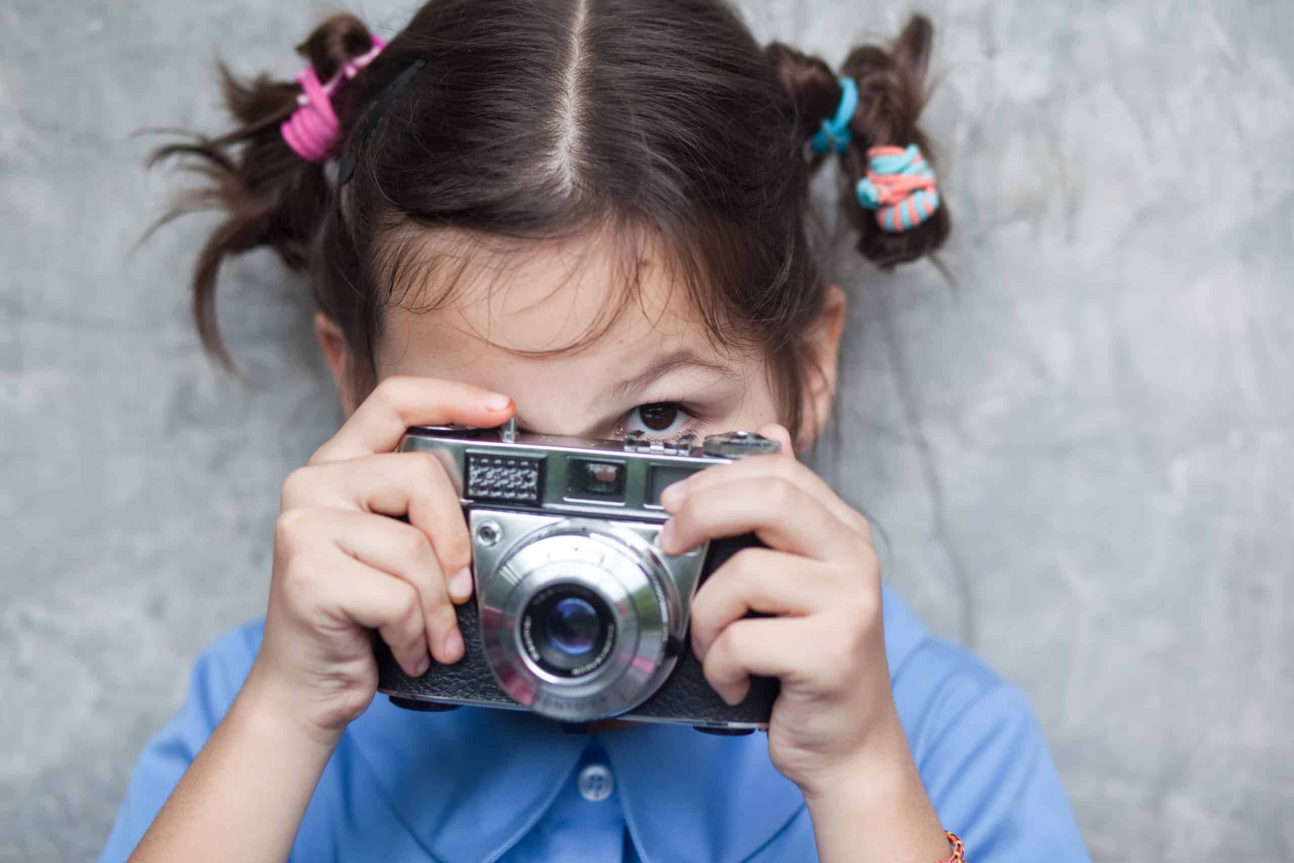 Girl with camera