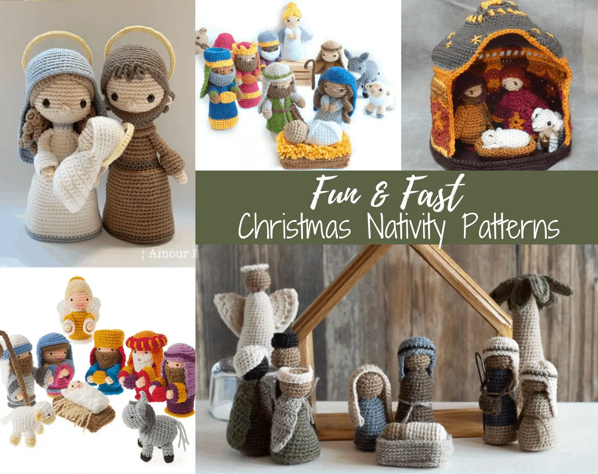 Best Crochet Nativity Sets To Make This Christmas