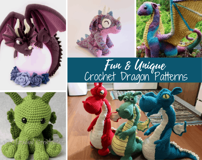 Crochet Dragon Patterns 15 Glorious Beasts You Need on Your Hook