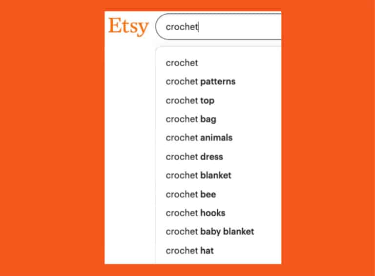 Etsy SEO How to Get Found on Etsy Search Crochet 365 Knit Too