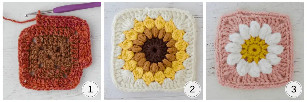 Other crochet granny squares