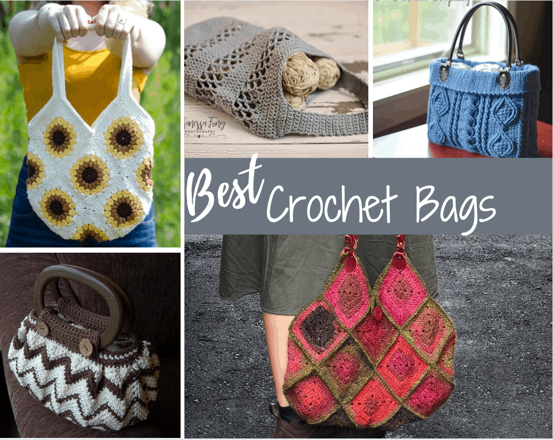 60 Spectacular Crochet Bag Patterns You’ll Love to Make