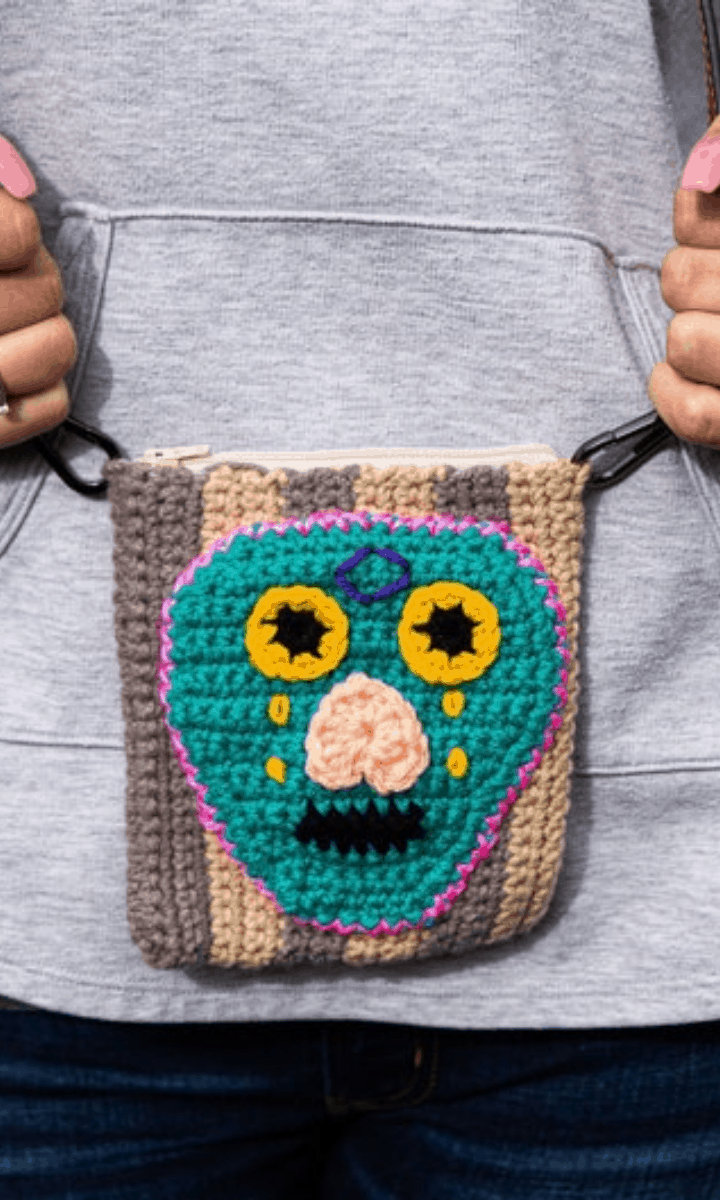 small crochet bolsa pattern