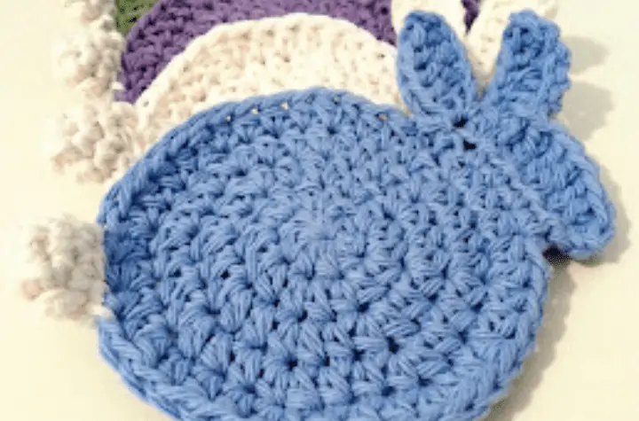 bunny shaped coaster