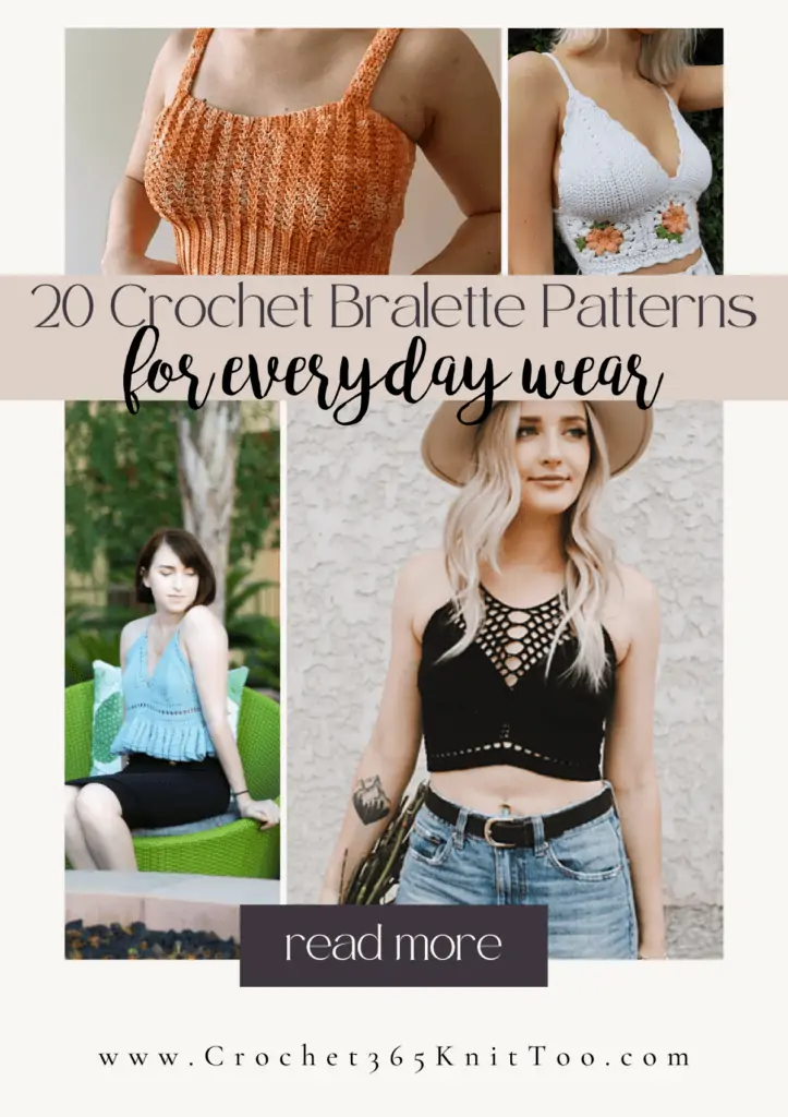 20 Best Free Crochet Bralette Patterns for Everyday Wear - All Crochet  Pattern