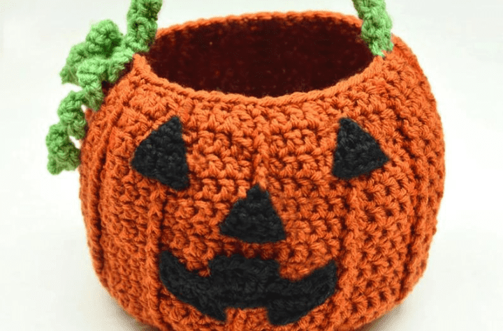 Pumpkin treat bag.