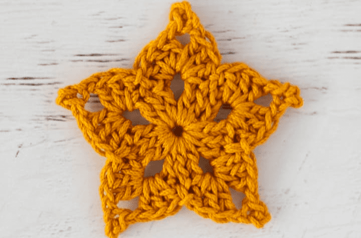 star crochet pattern.