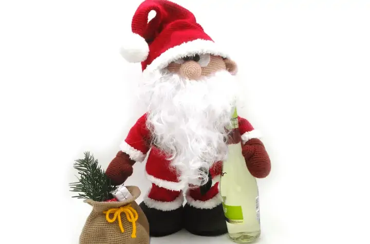 crochet santa claus amigurumi