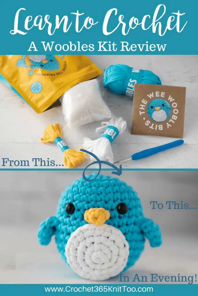 Wobbles Learn to Crochet - Penguin