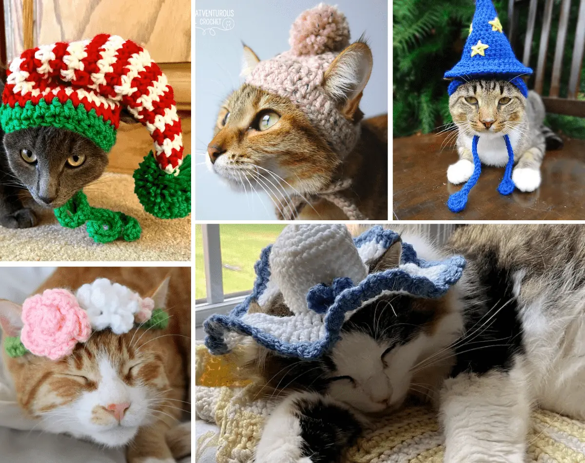 Crochet Cat Hat: 15 Purrfect  Patterns
