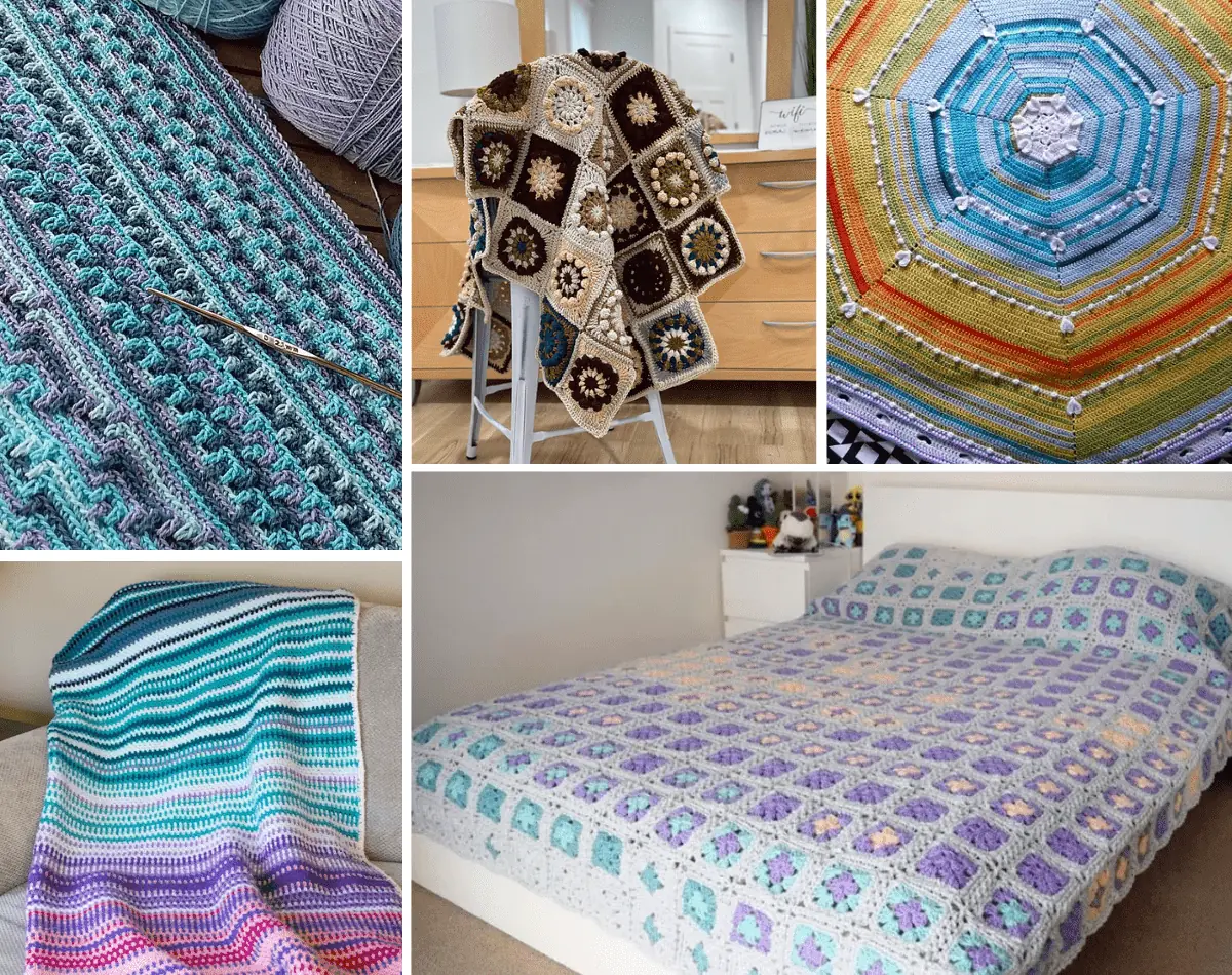 Simply Stunning Crochet Temperature Blanket Patterns