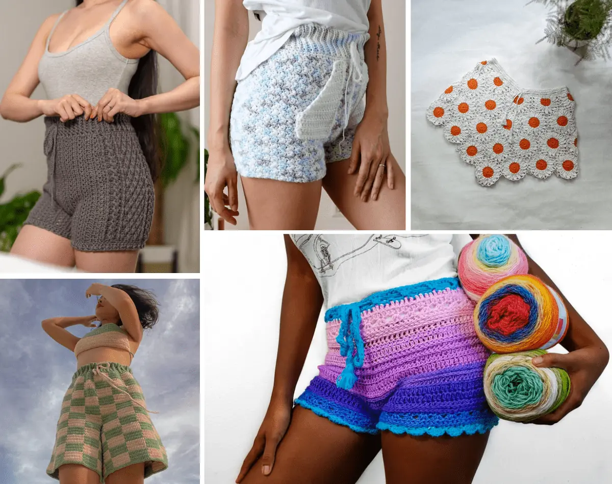 Crochet Shorts Patterns Perfect for Summer