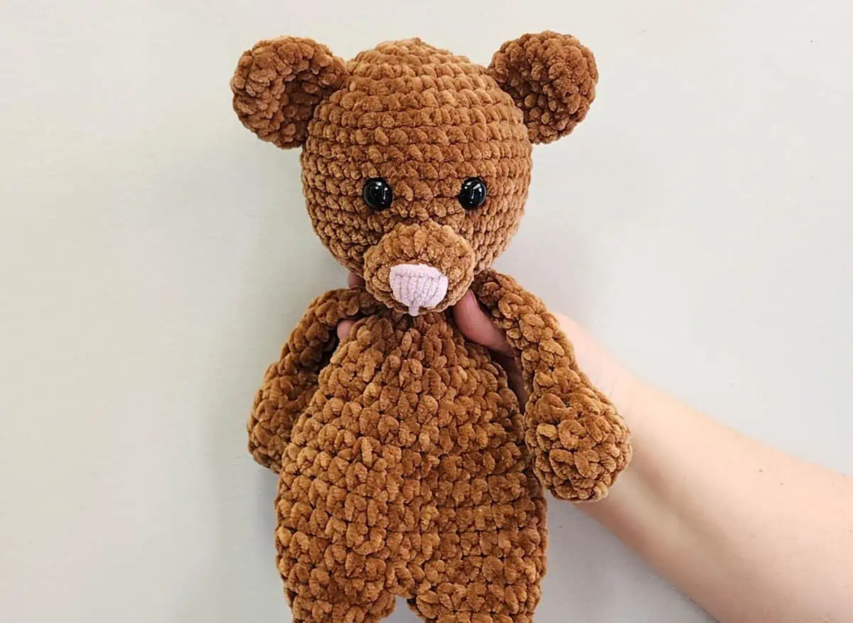 Meet Bernard: A Bear Crochet Snuggler