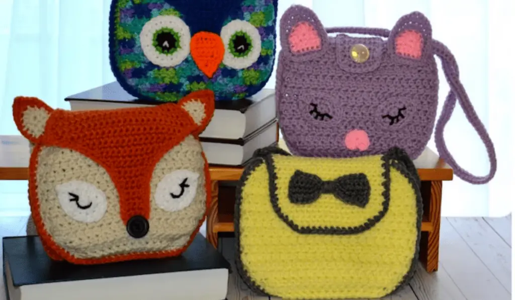 3 Crochet Bag Patterns Easy to Make - Smiling Colors