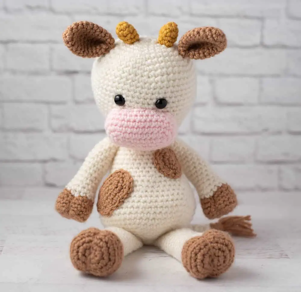 Millie The Crochet Cow - Crochet 365 Knit Too