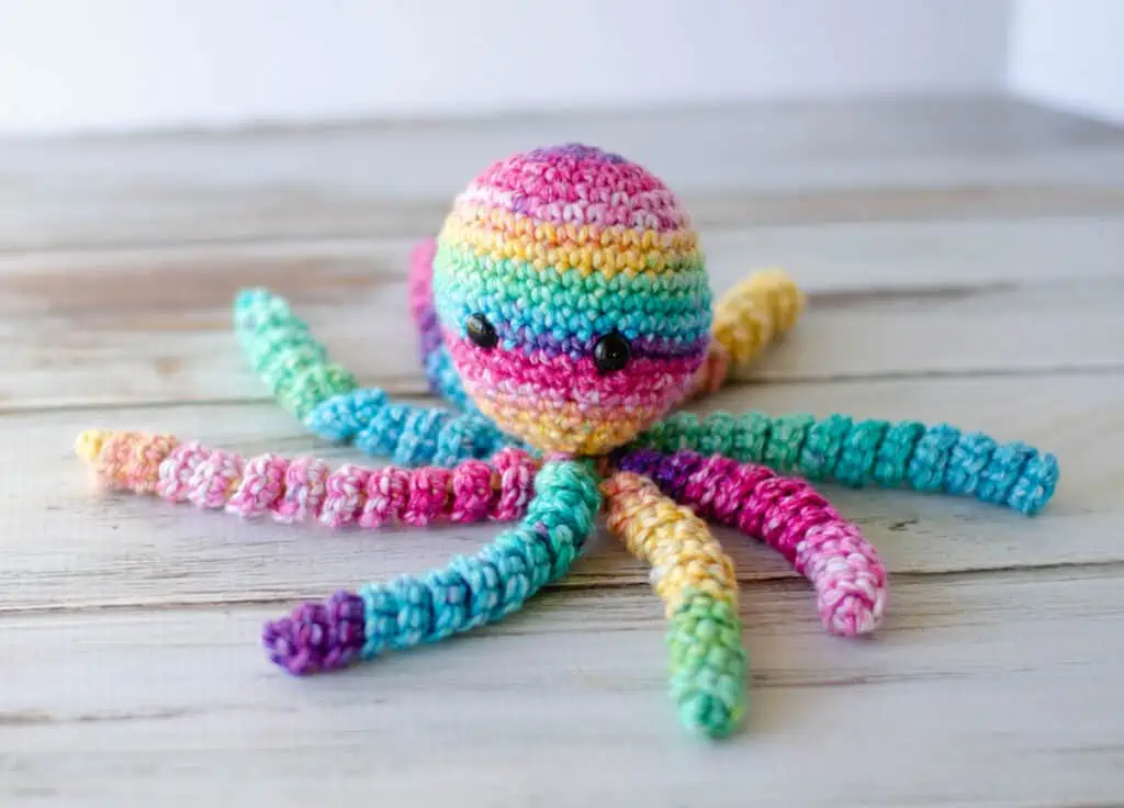 Crocheting a mini amigurumi octopus in real time. Micro crochet is so , How To Crochet