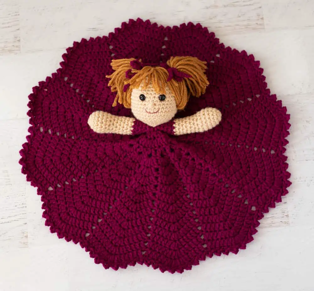 Emily: Crochet Princess Lovey - Crochet 365 Knit Too