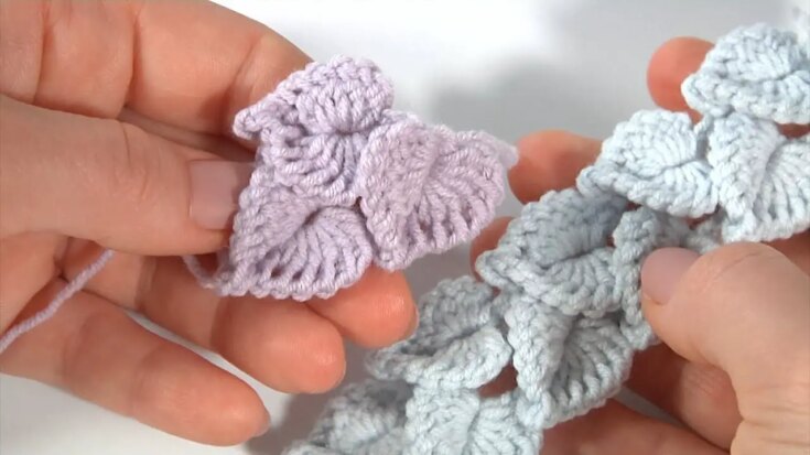 Crochet Leaf Patterns For Any Season - Crochet 365 Knit Too
