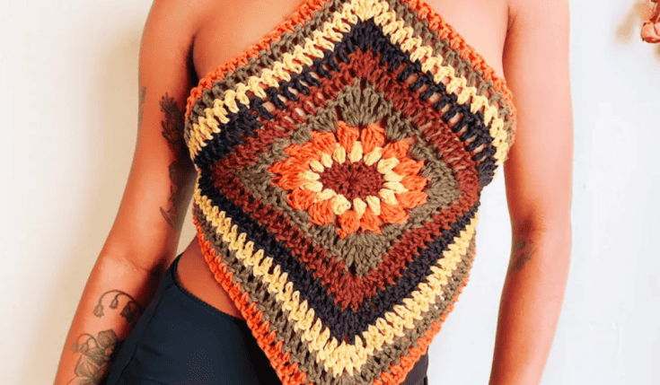 Image for Crochet Halter Top