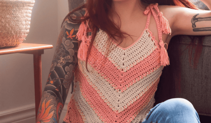 Image for Sugar Beach Crochet Tank