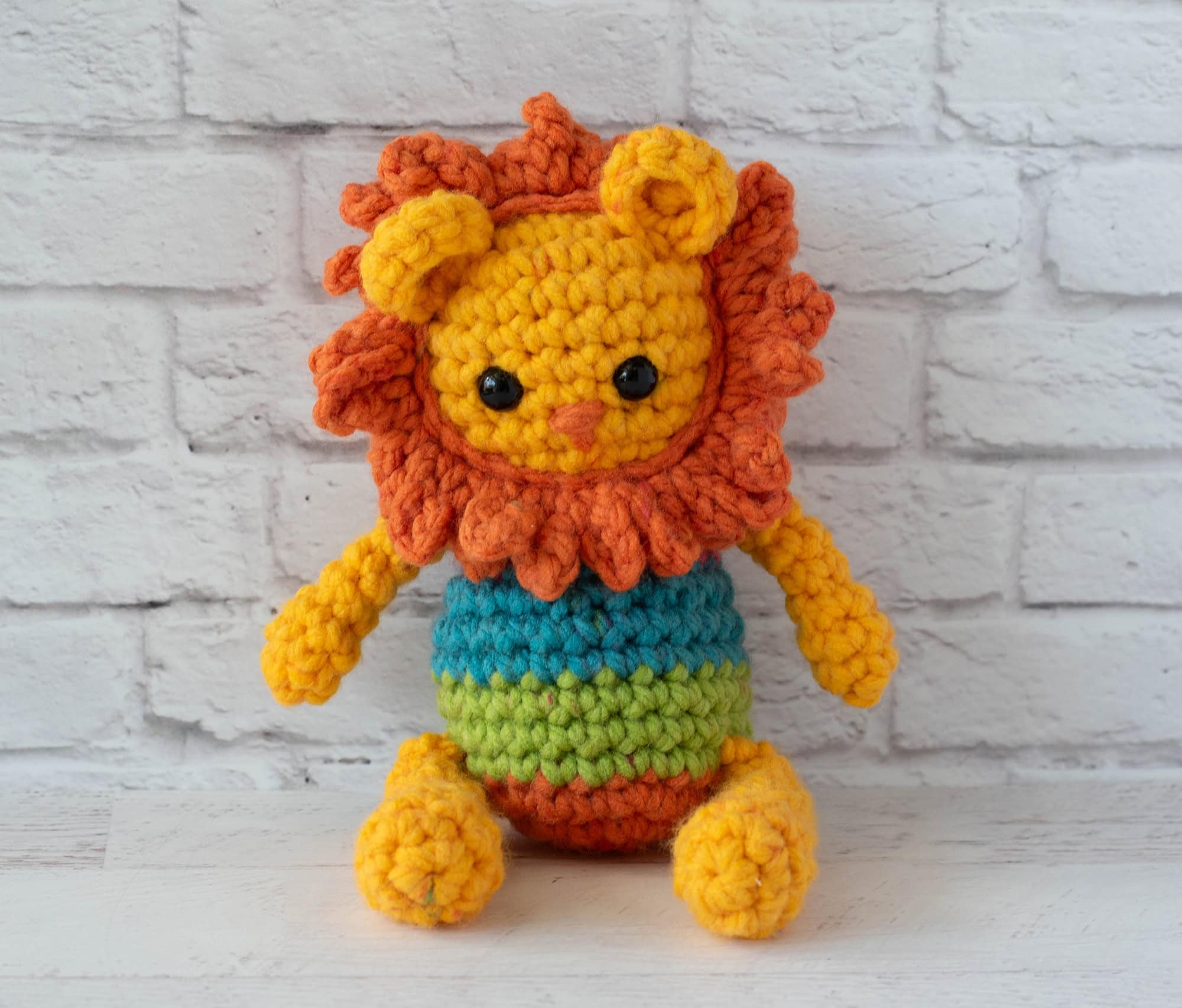 rainbow-crochet-lion-crochet-365-knit-too