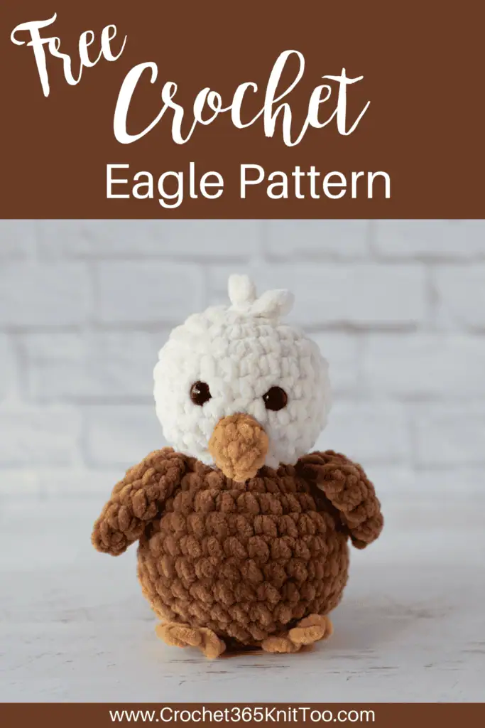 Image of crochet eagle